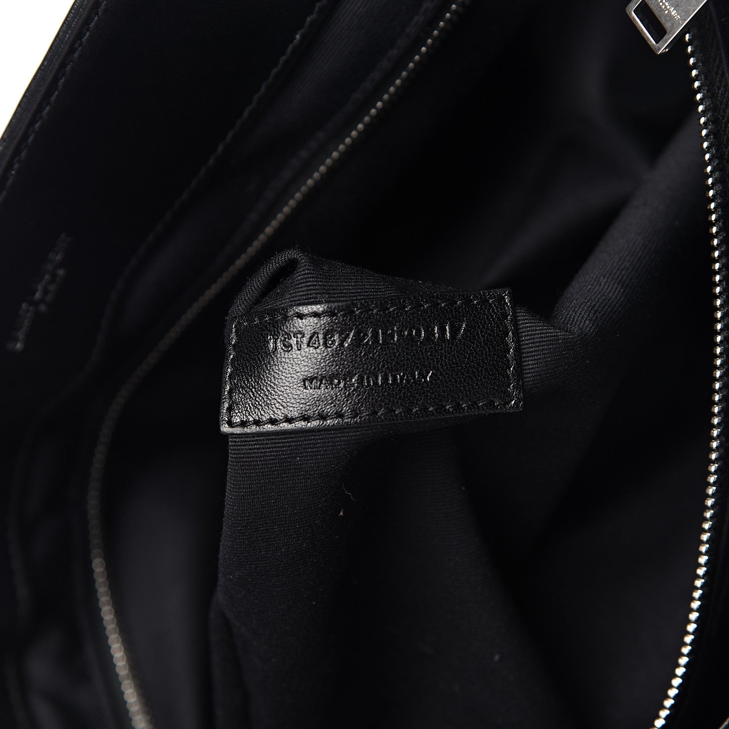 Saint Laurent Calfskin Y Quilted Monogram Large Loulou Chain Satchel Black 8 of 15
