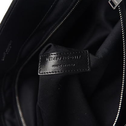 Saint Laurent Calfskin Y Quilted Monogram Large Loulou Chain Satchel Black 8 of 15