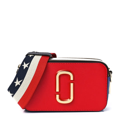 Marc Jacobs Saffino Small Snapshot Colour Block Camera Bag Red Pepper Multicolor 1 of 13