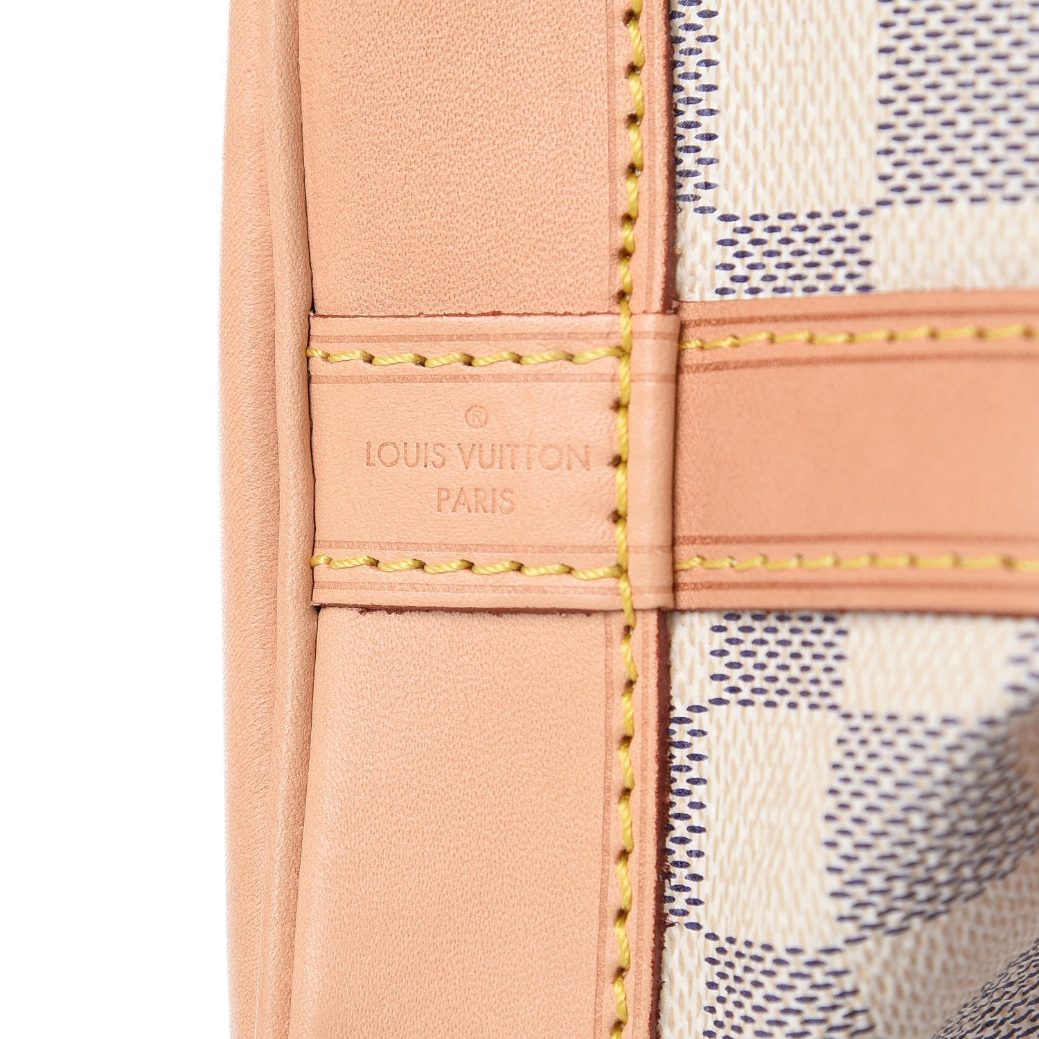 Louis Vuitton Damier Azur Noe BB 8 of 10
