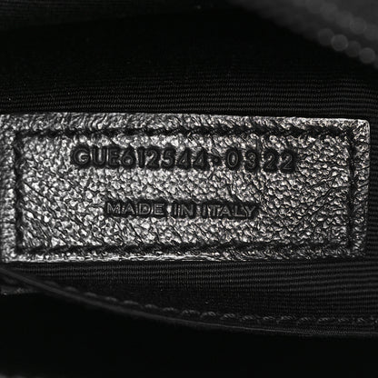 Saint Laurent Calfskin Matelasse Monogram Lou Camera Bag Black 7 of 9