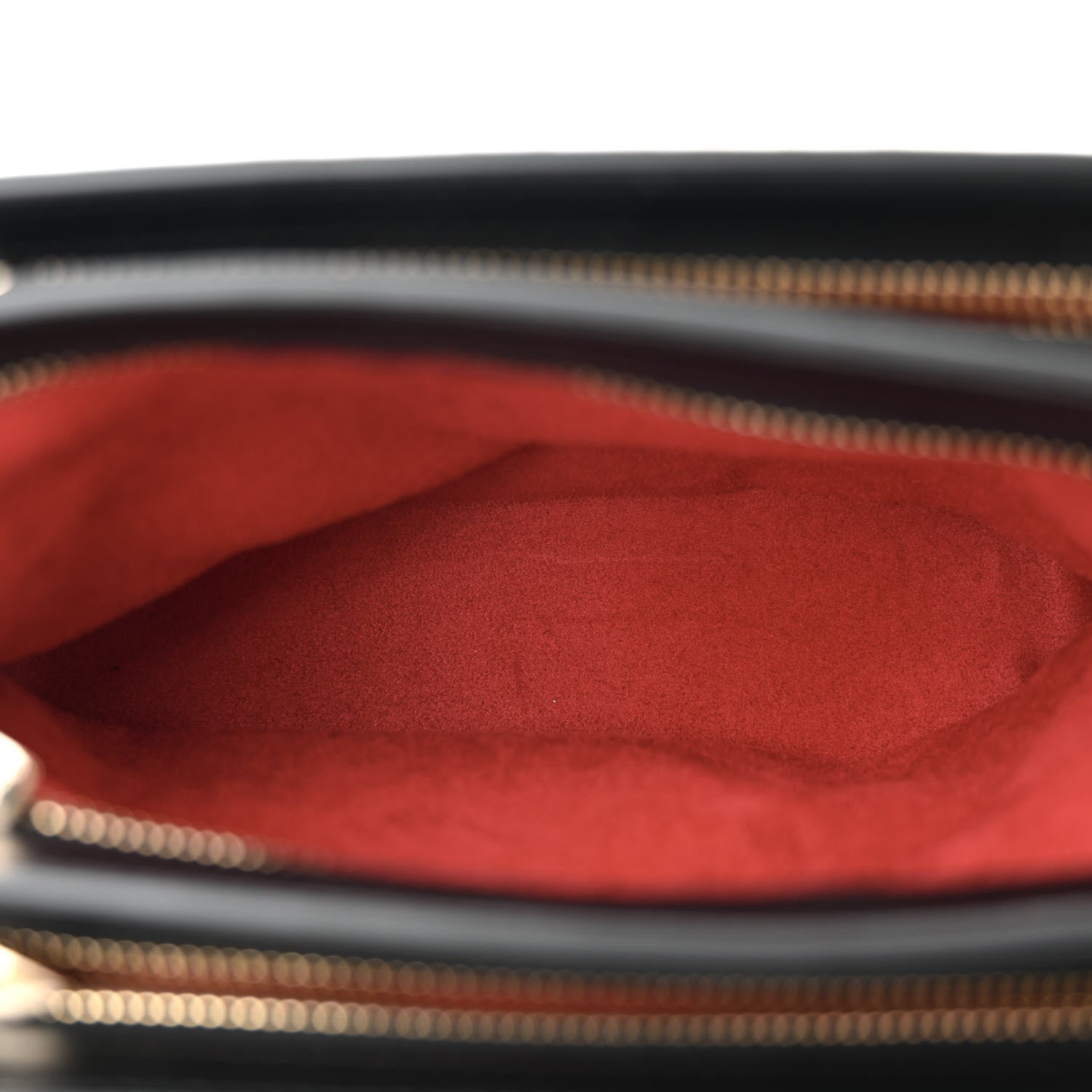 Christian Louboutin Suede Calfskin Spikes Large Triloubi Shoulder Bag Black Multicolor 5 of 9