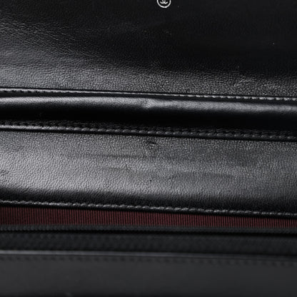 Chanel Lambskin Quilted Wallet On Chain WOC Black 13 of 16