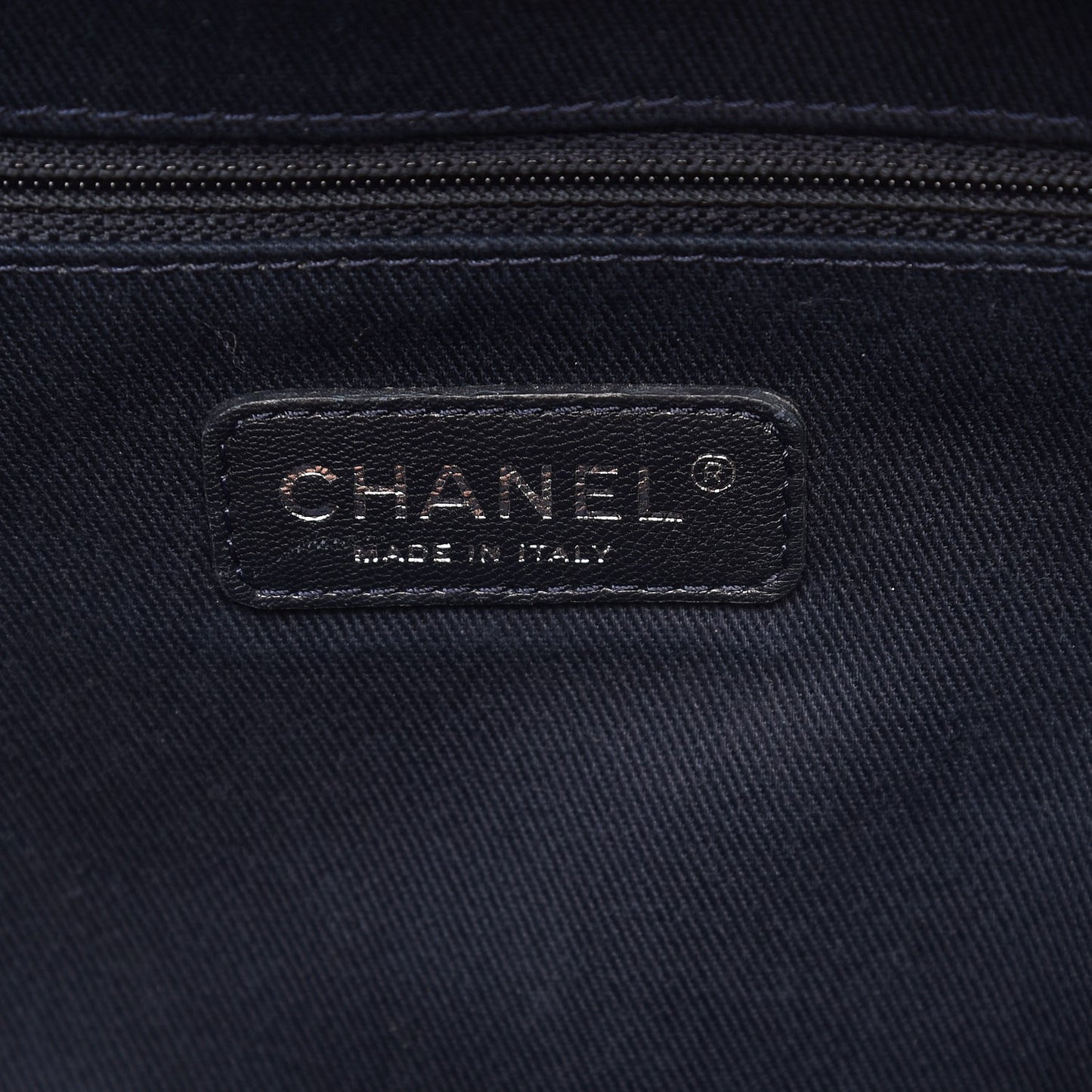 Denim Deauville Bowling Bag Dark Blue