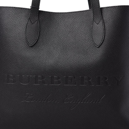 Burberry Grainy Calfskin Remington Tote Black 9 of 9