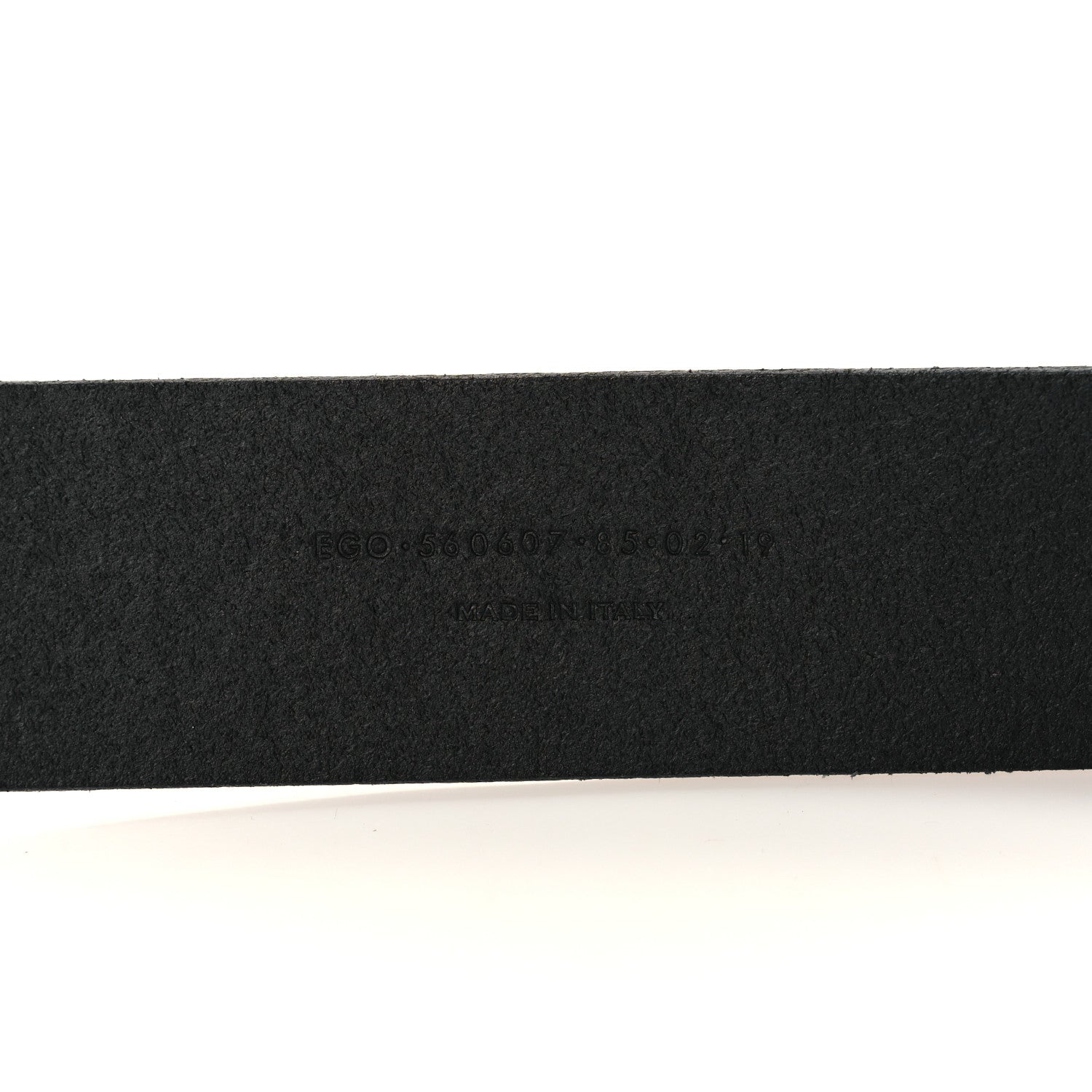 Saint Laurent Calfskin Monogram Cheyenne Belt 85 Black 4 of 6