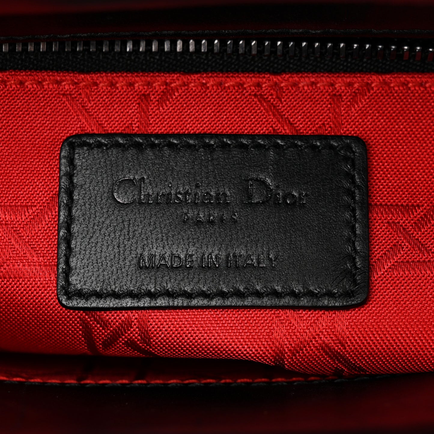 Lambskin Cannage Small My ABCDior Lady Dior Black
