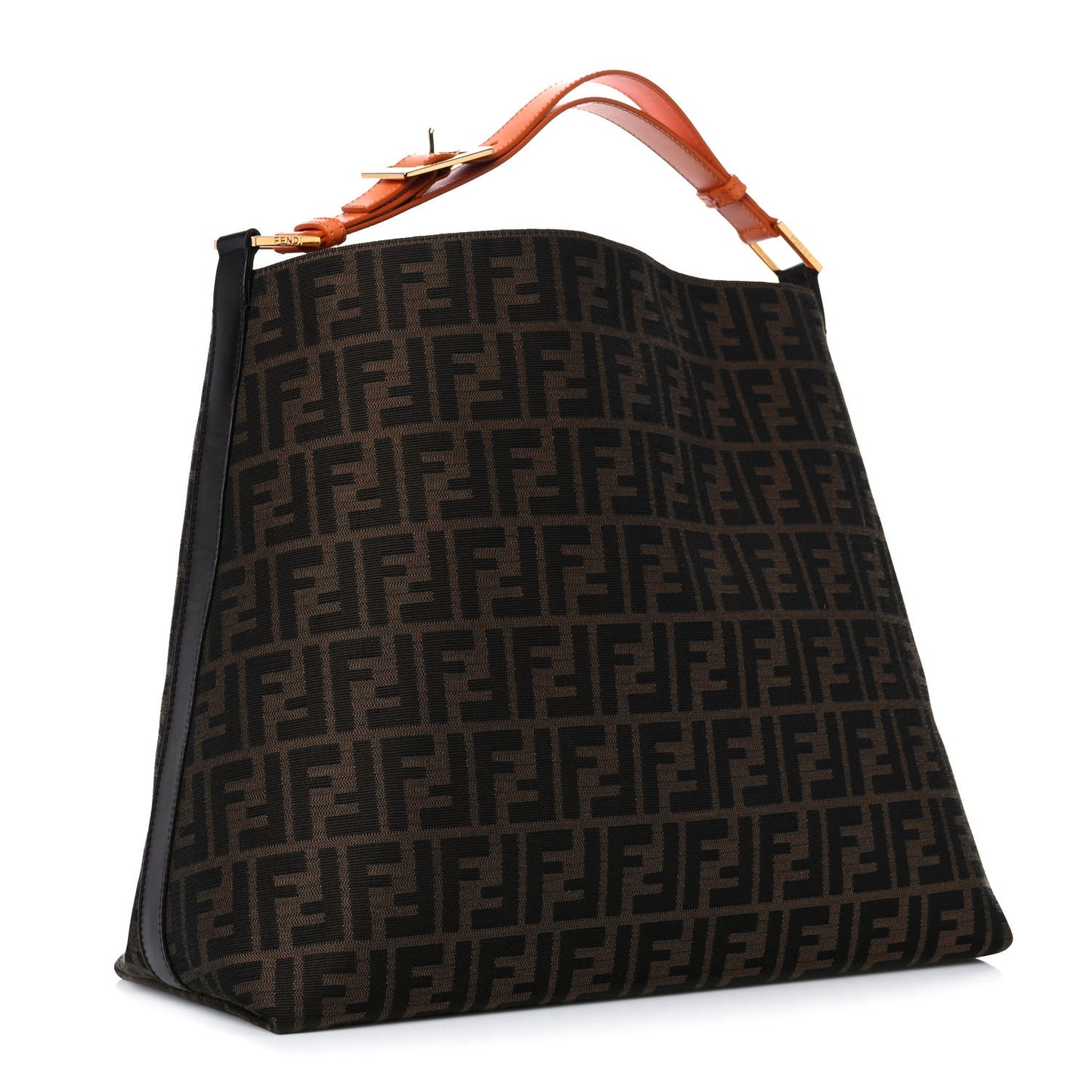 Zucca Large Hobo Tobacco Orange