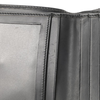 Gucci Monogram Zip Around Coin Wallet Black 10 of 15
