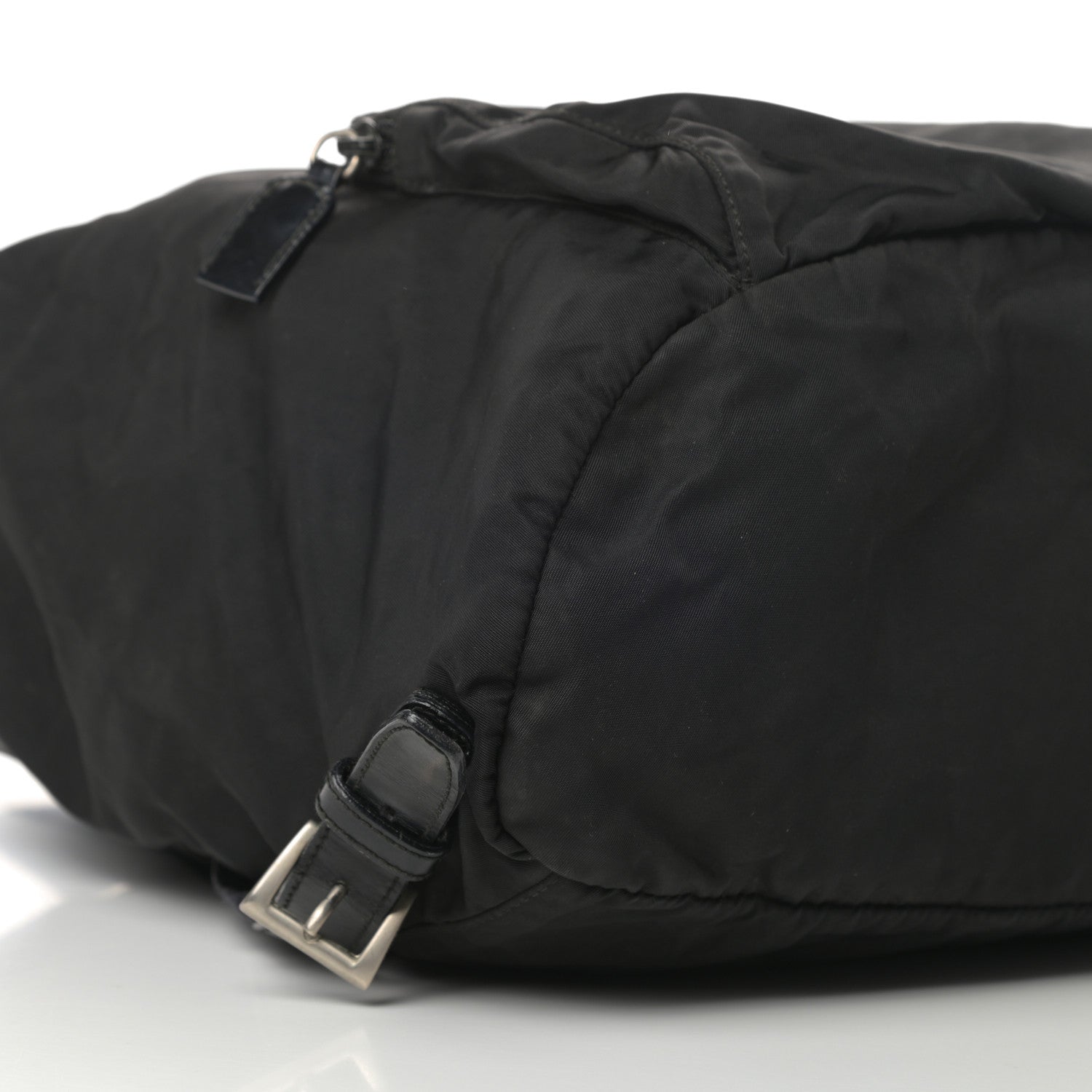 Prada Tessuto Nylon Vela Cinch Backpack Black 9 of 11