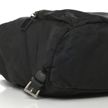 Prada Tessuto Nylon Vela Cinch Backpack Black 9 of 11