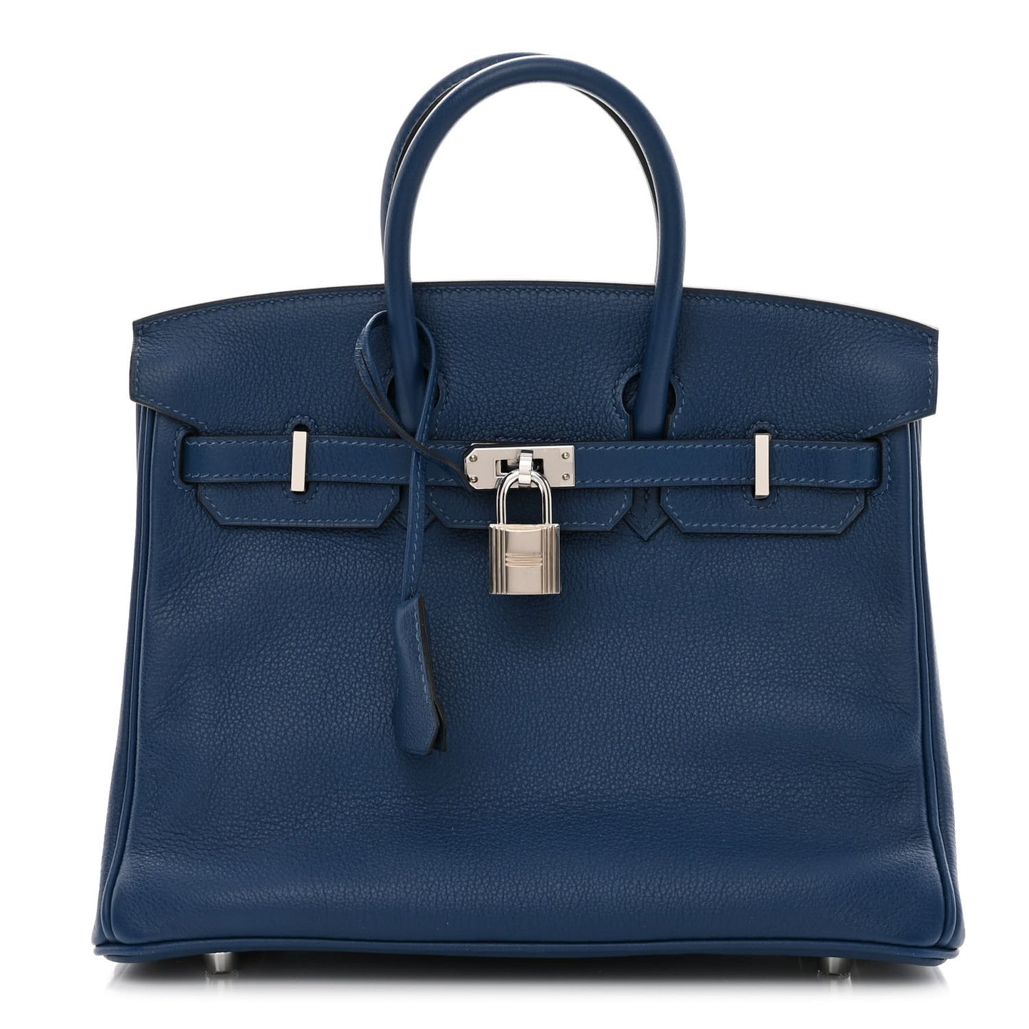 Taurillon Novillo Birkin 25 Deep Bleu