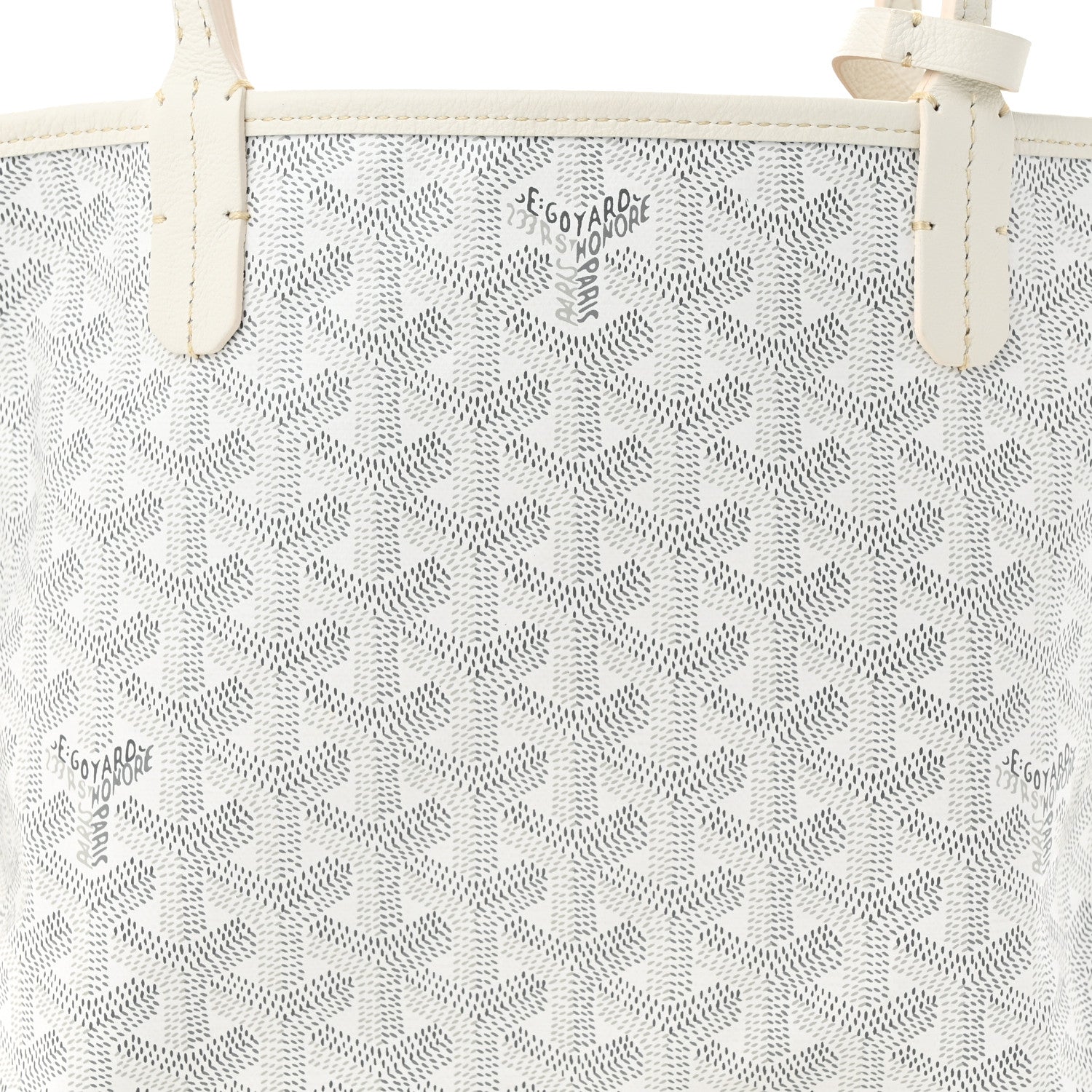 Goyard Goyardine Reversible Mini Anjou White 9 of 11
