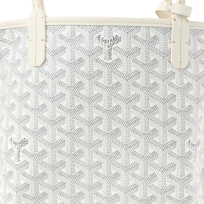 Goyard Goyardine Reversible Mini Anjou White 9 of 11