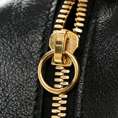 Gucci Monogram Matelasse Diagonal Small GG Marmont Chain Shoulder Bag Beige Black 11 of 12