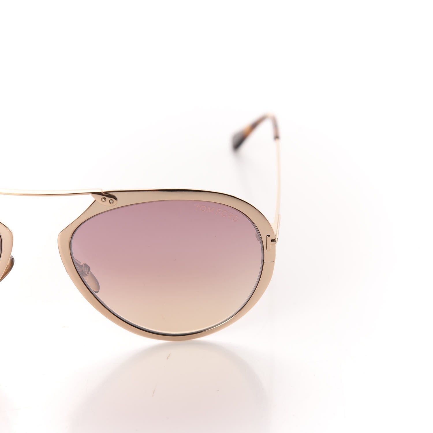 Tom Ford Dashel Sunglasses TF508 Rose Gold 7 of 8
