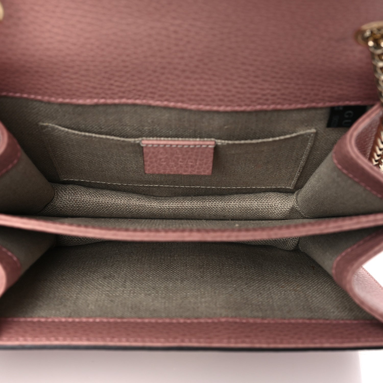 Gucci Dollar Calfskin Small Interlocking G Shoulder Bag Soft Pink 5 of 11