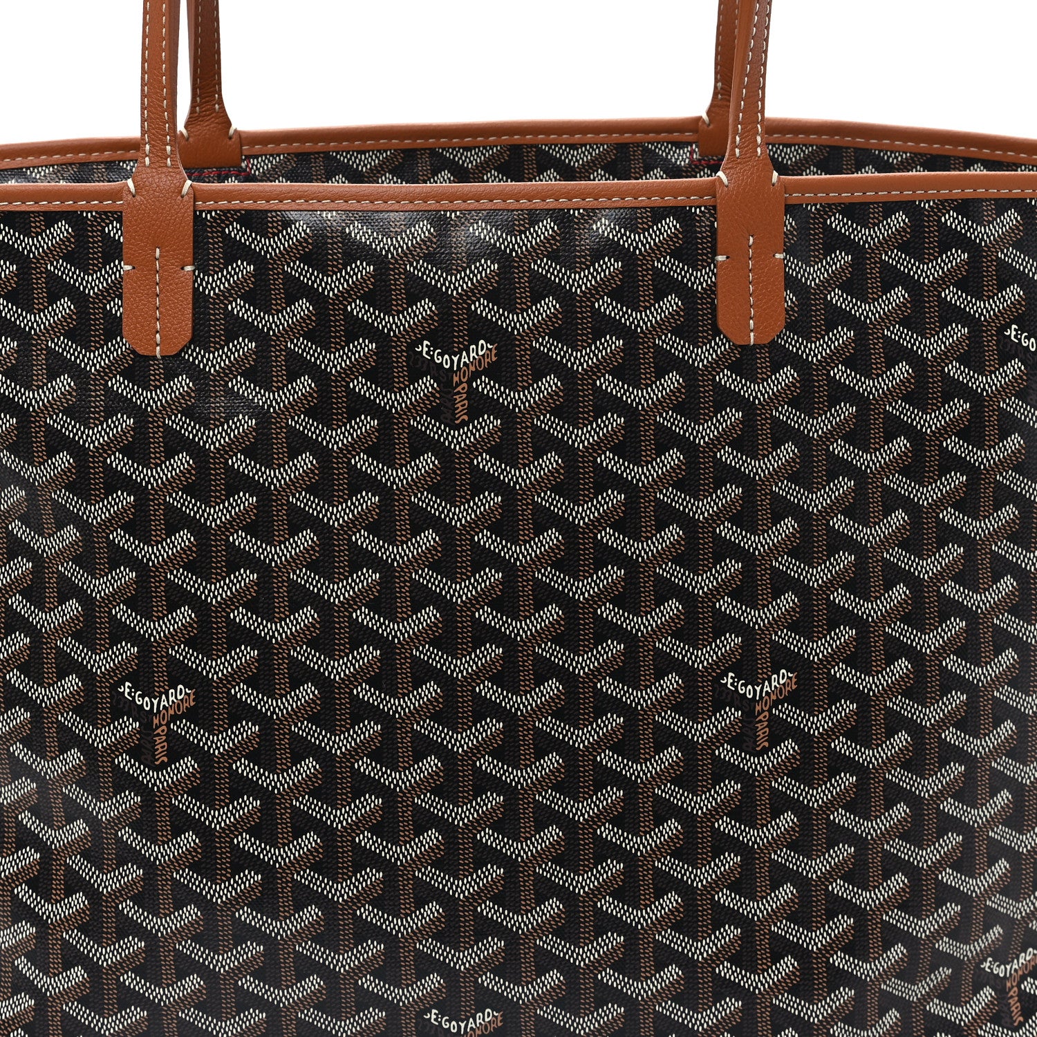 Goyard Goyardine Artois MM Black Gold 8 of 10
