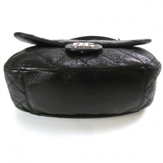 Leather On The Road Large Flap Black