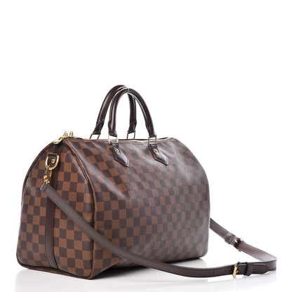 Louis Vuitton Damier Ebene Speedy Bandouliere 35 4 of 10