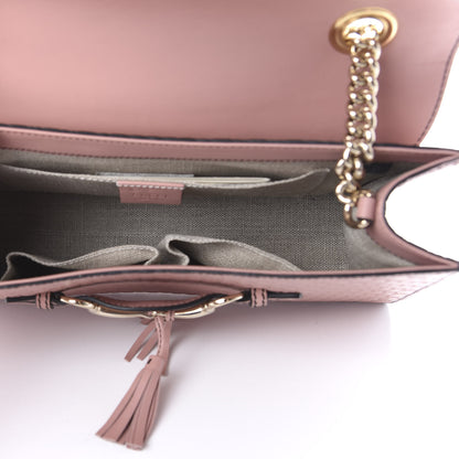 Gucci Microguccissima Medium Emily Chain Shoulder Bag Soft Pink 5 of 10
