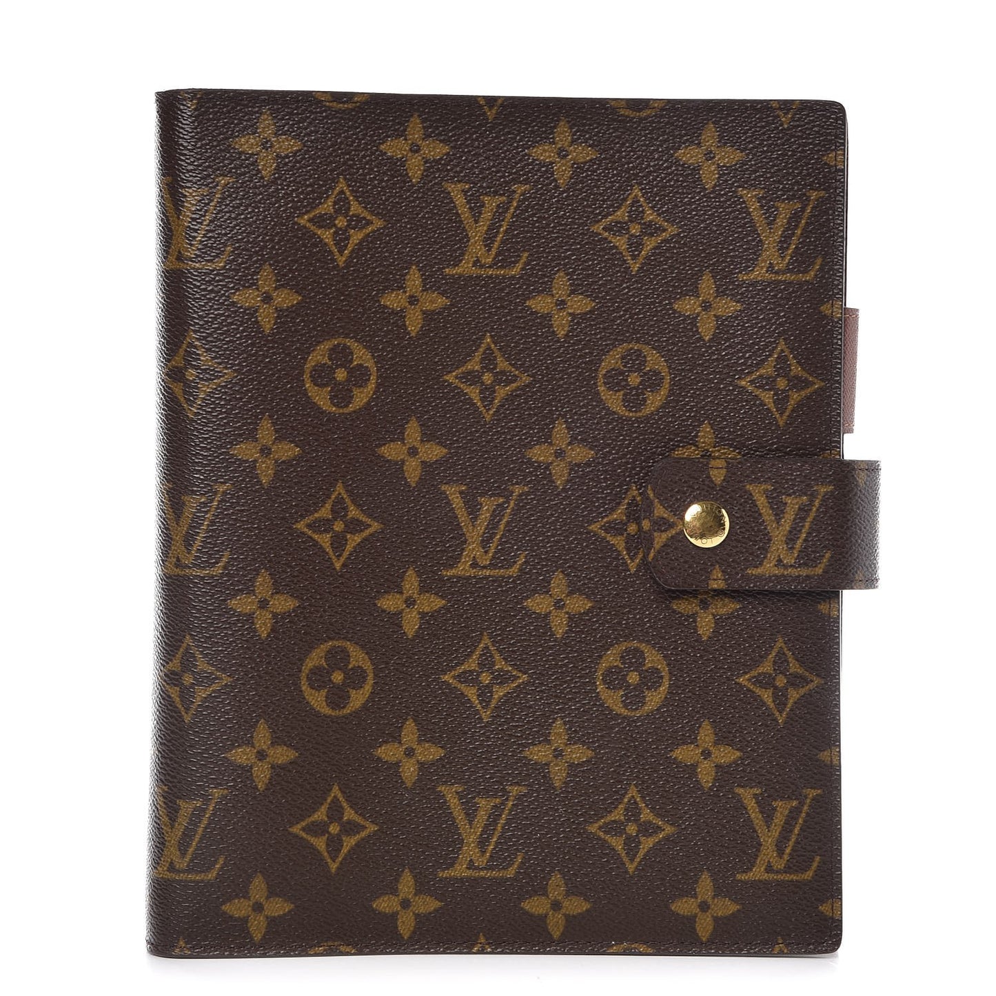 Monogram Large Ring Agenda Cover