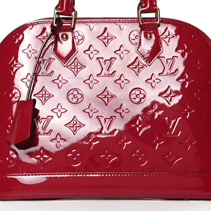 Louis Vuitton Vernis Alma PM Cherry 7 of 9