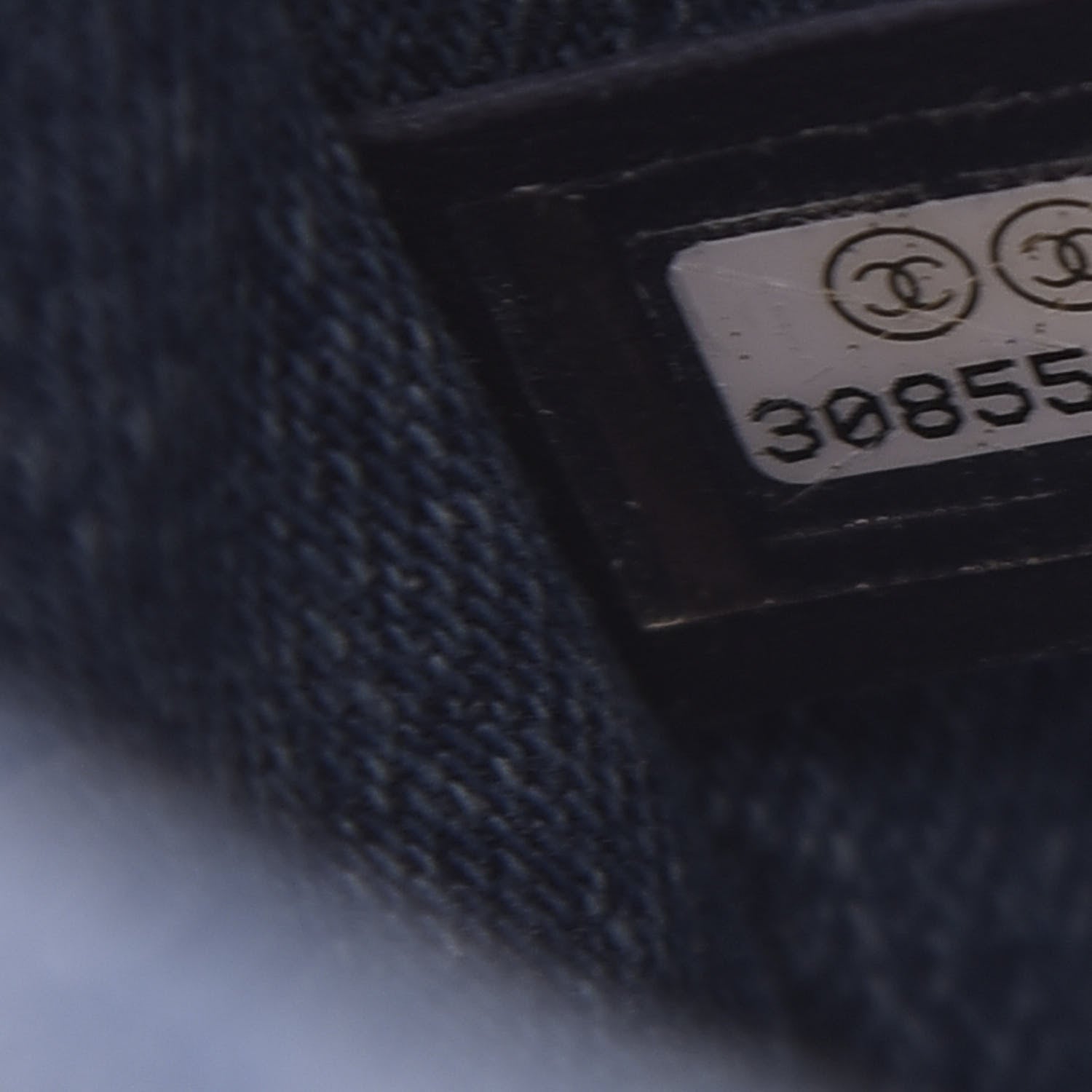 Chanel Denim CC Quilted Mini Square Flap Blue 7 of 11