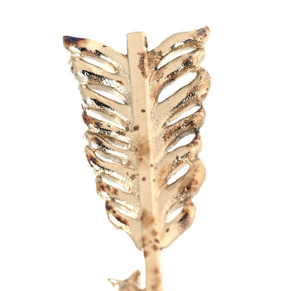 Chanel Crystal Pearl CC Arrow Clip On Earrings Gold 5 of 5