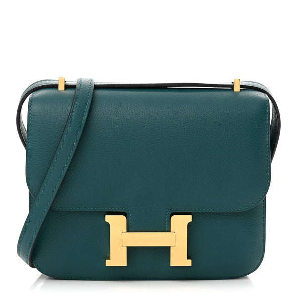 Hermes Evercolor Constance 18 Vert Bosphore 1567225 – FASHIONPHILE