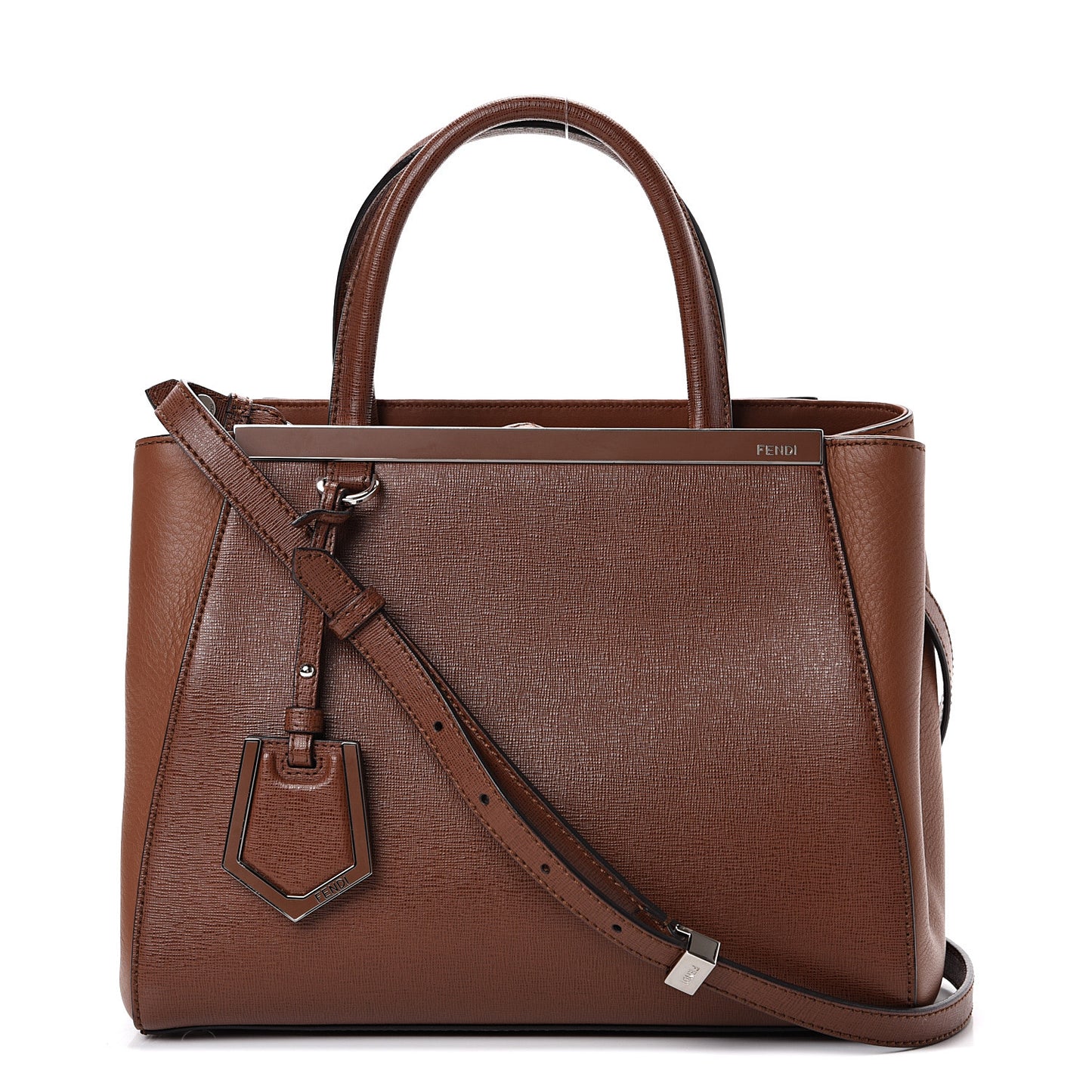 Vitello Elite Petite 2Jours Tote Walnut