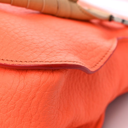 Chloe Calfskin Medium Marcie Satchel Orange Fizz 10 of 16