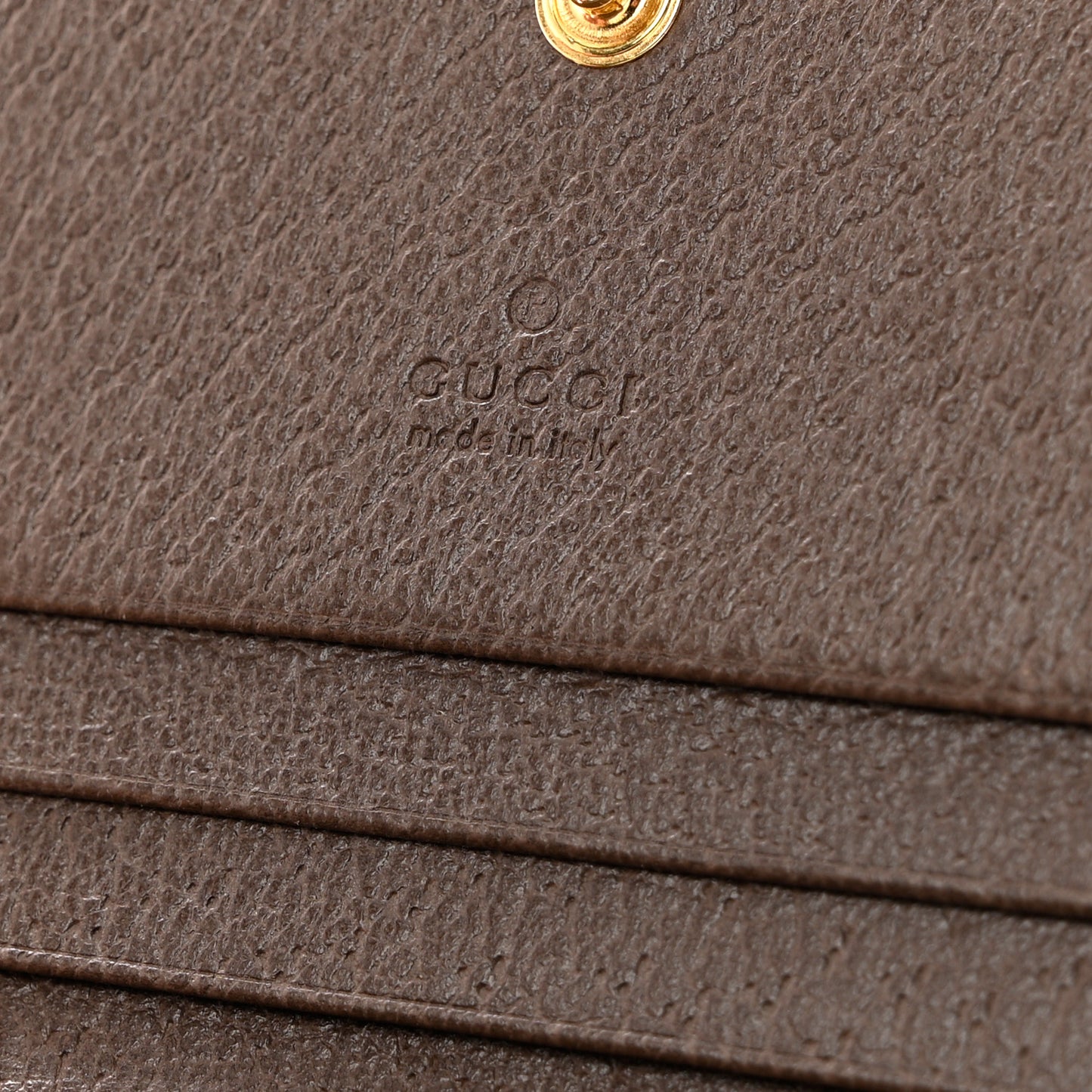 GG Supreme Monogram Web Ophidia Card Case Beige New Acero