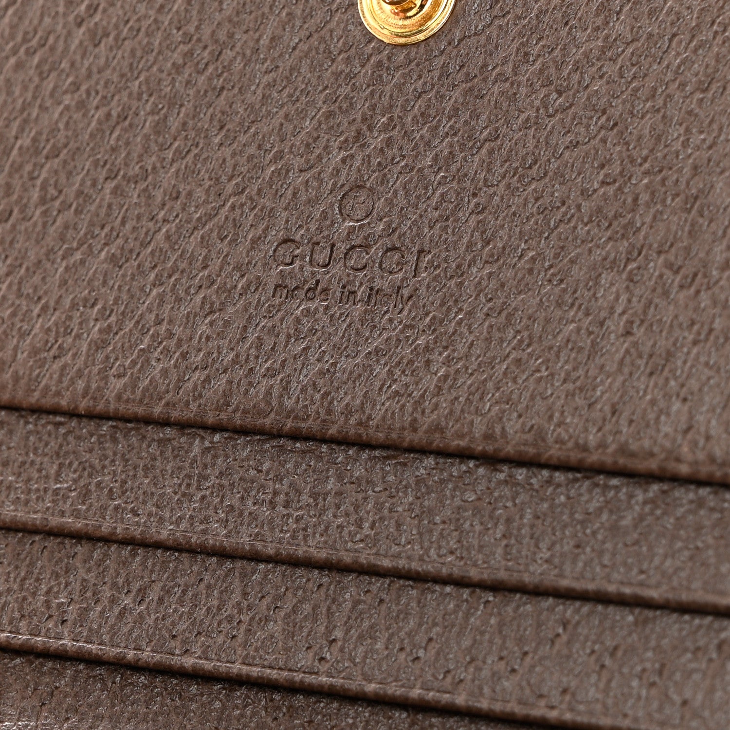 Gucci GG Supreme Monogram Web Ophidia Card Case Beige New Acero 6 of 8