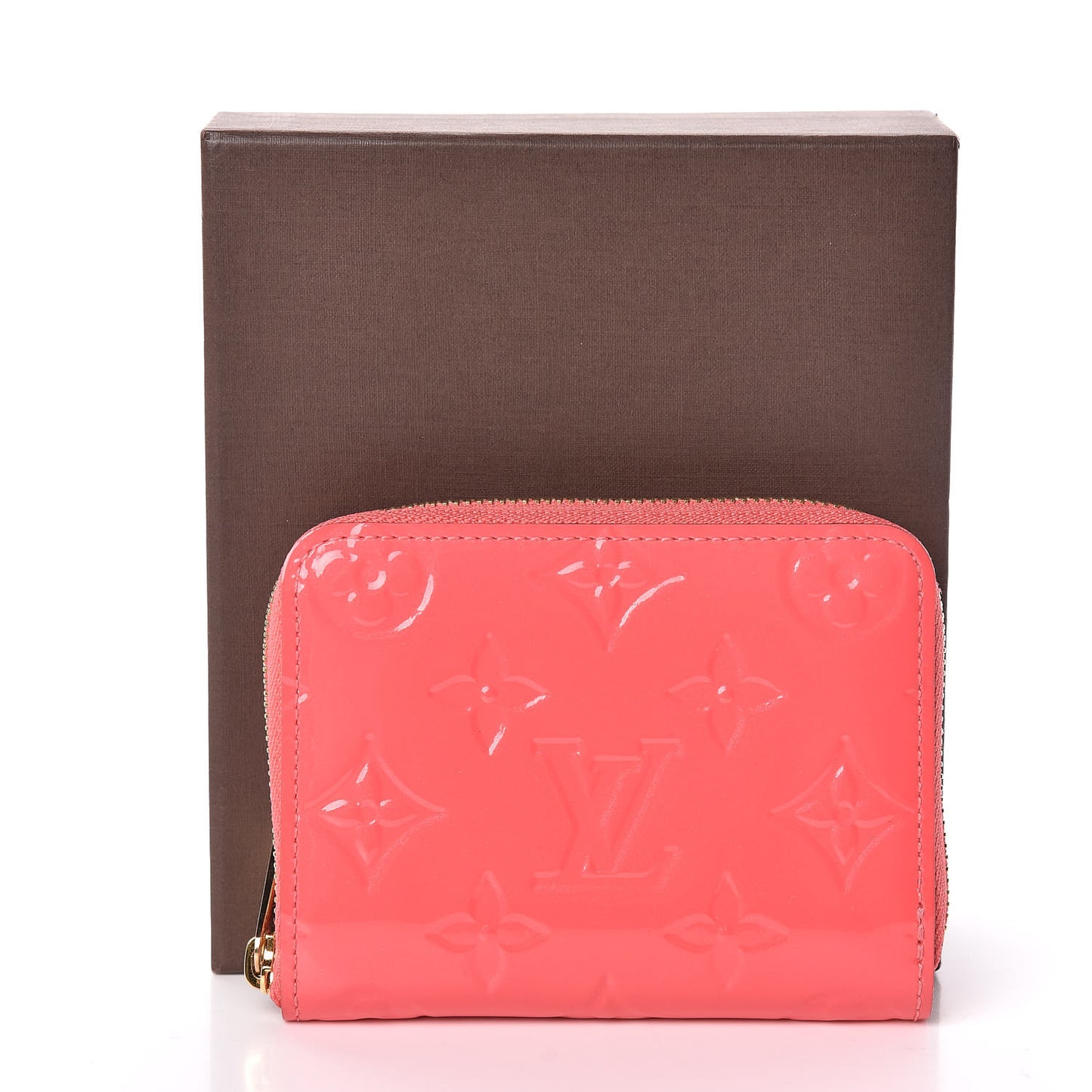 Vernis Zippy Coin Purse Rose Litchi