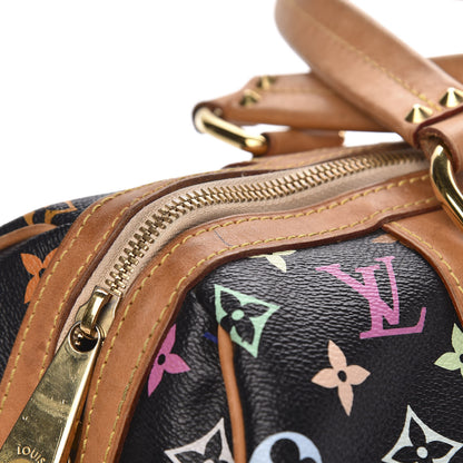 Louis Vuitton Monogram Multicolor Courtney GM Black 10 of 19