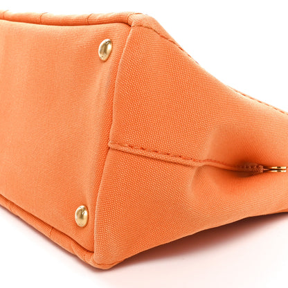 Prada Canapa Small Logo Tote Papaya 10 of 10