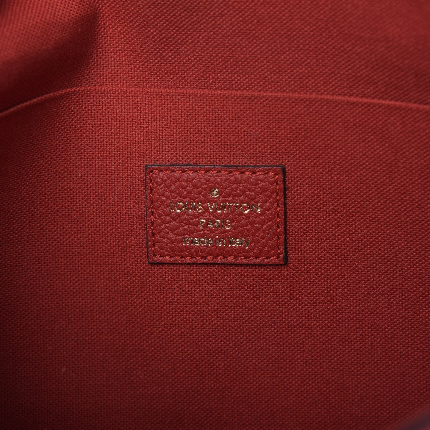 Empreinte Pochette Felicie Chain Wallet Cherry