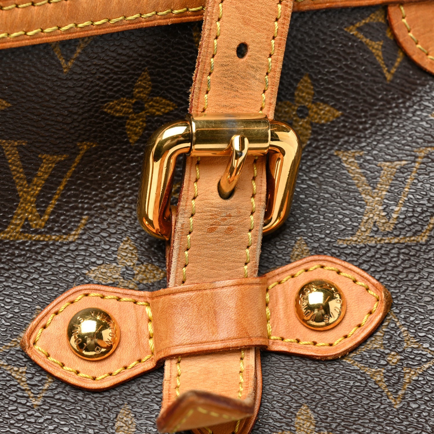 Louis Vuitton Monogram Palermo GM 9 of 14