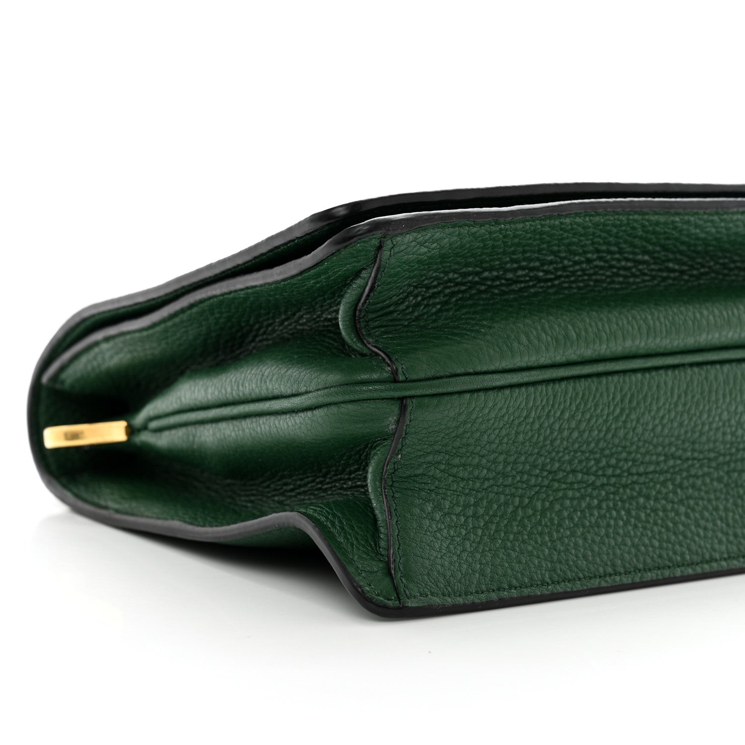 Prada Vitello Daino Double Strap Flap Crossbody Billardo 8 of 9
