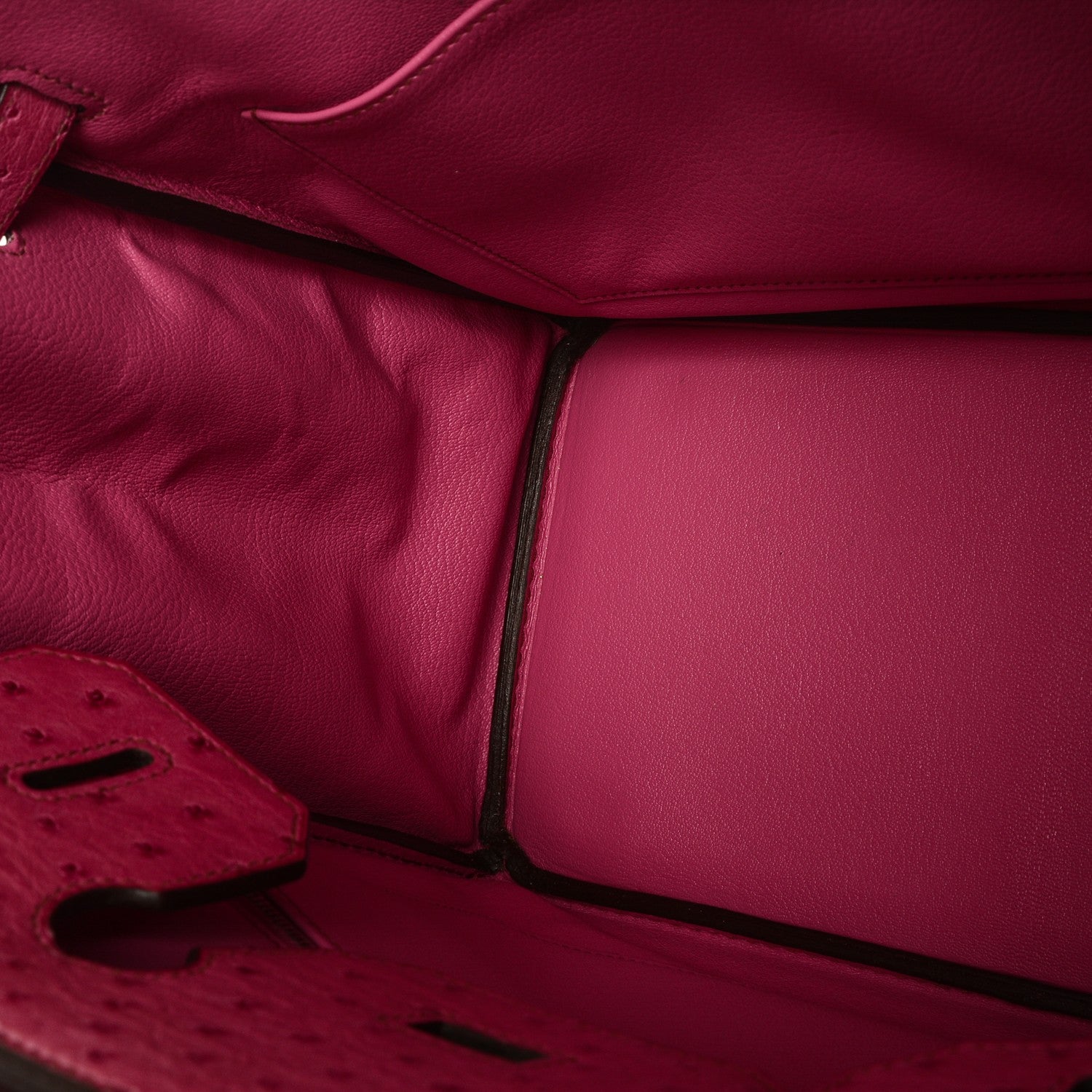 Hermes Ostrich HAC Birkin 32 Fuchsia 27 of 28