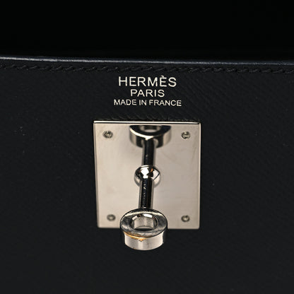Hermes Epsom Kelly Sellier 32 Black 6 of 15