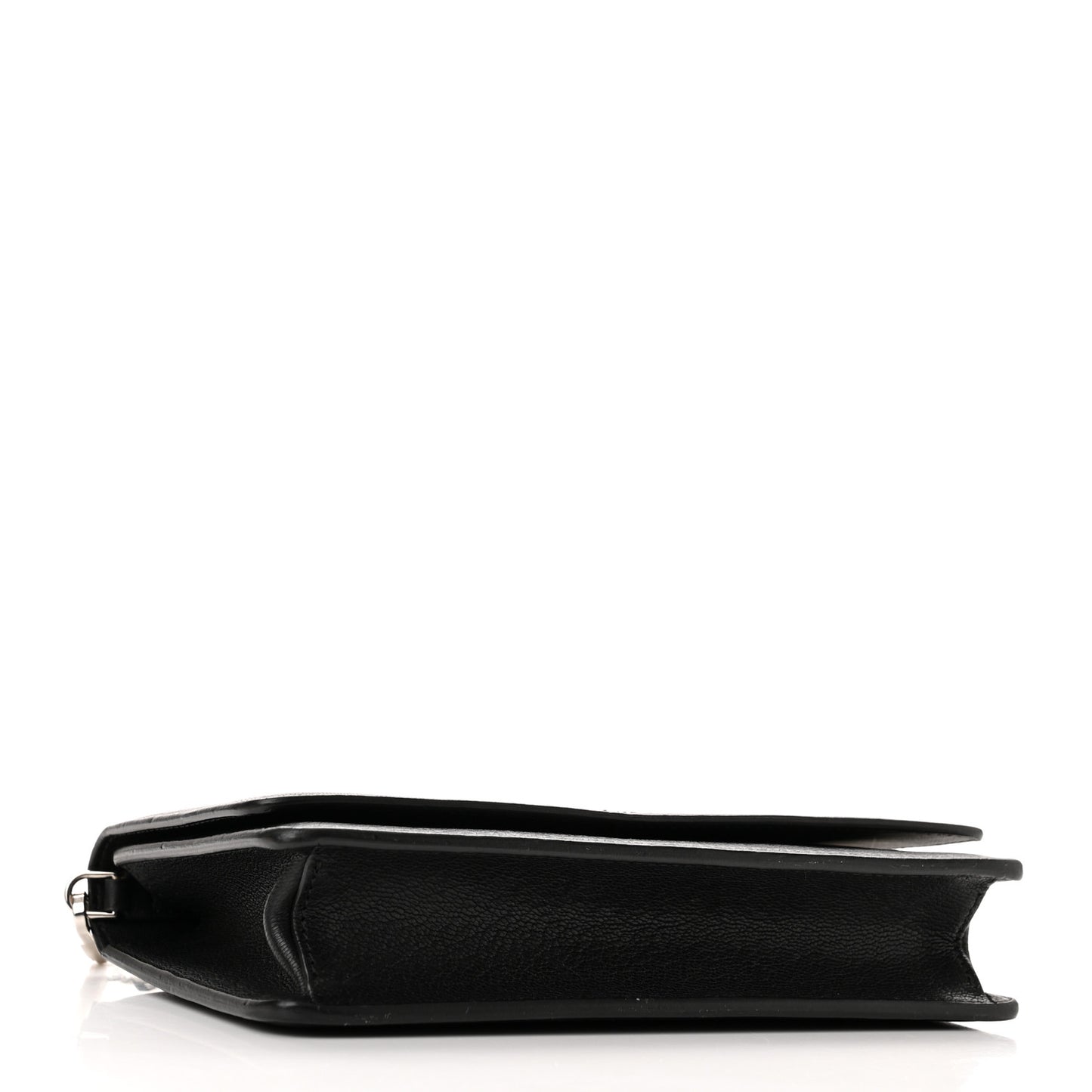 Sugar Goatskin Pandora Chain Wallet Black