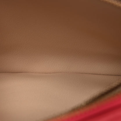 Louis Vuitton Lambskin Embossed Monogram Coussin PM Coral 7 of 13