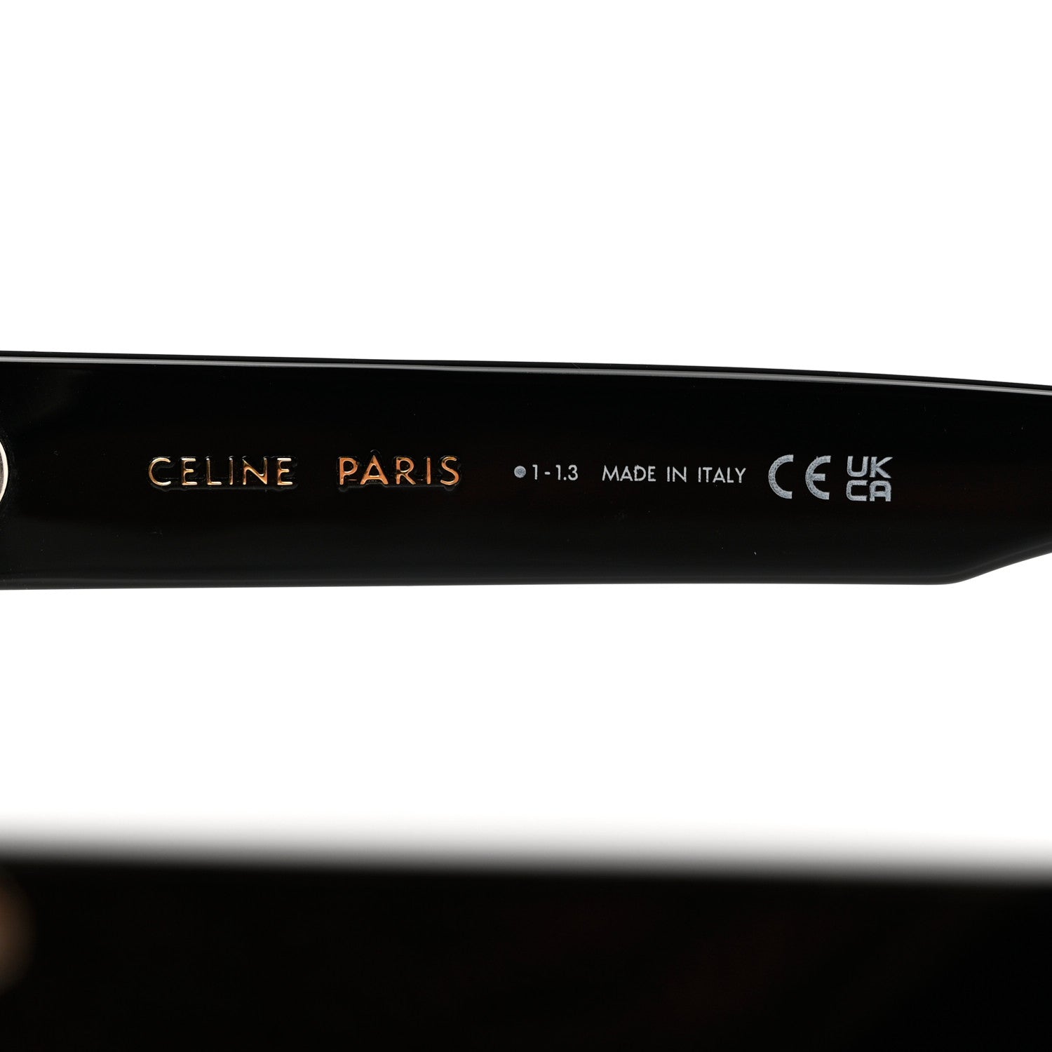 Celine Acetate Triomphe 01 Sunglasses CL 40238U Black 5 of 8