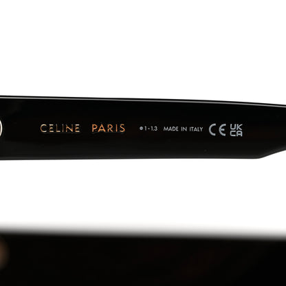 Celine Acetate Triomphe 01 Sunglasses CL 40238U Black 5 of 8