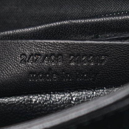 Saint Laurent Canvas Printed Medium ChYc Flap Black 7 of 13