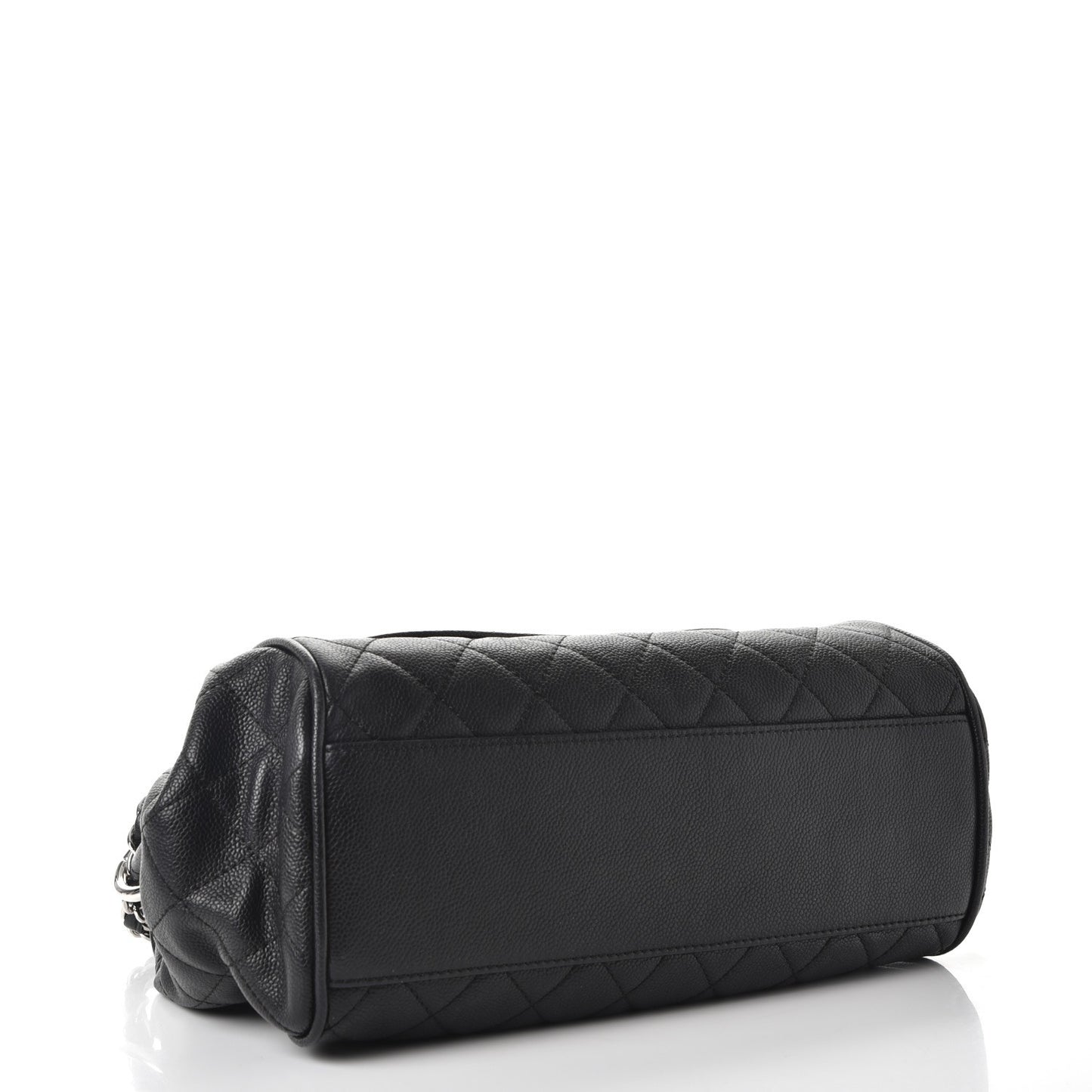 Caviar Quilted Timeless Accordion Flap Black
