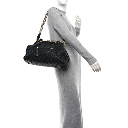 Marc Jacobs Calfskin Quilted Stam Black 2 of 13
