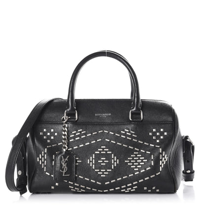 Saint Laurent Calfskin Studded Classic Baby Duffle Black 1 of 11